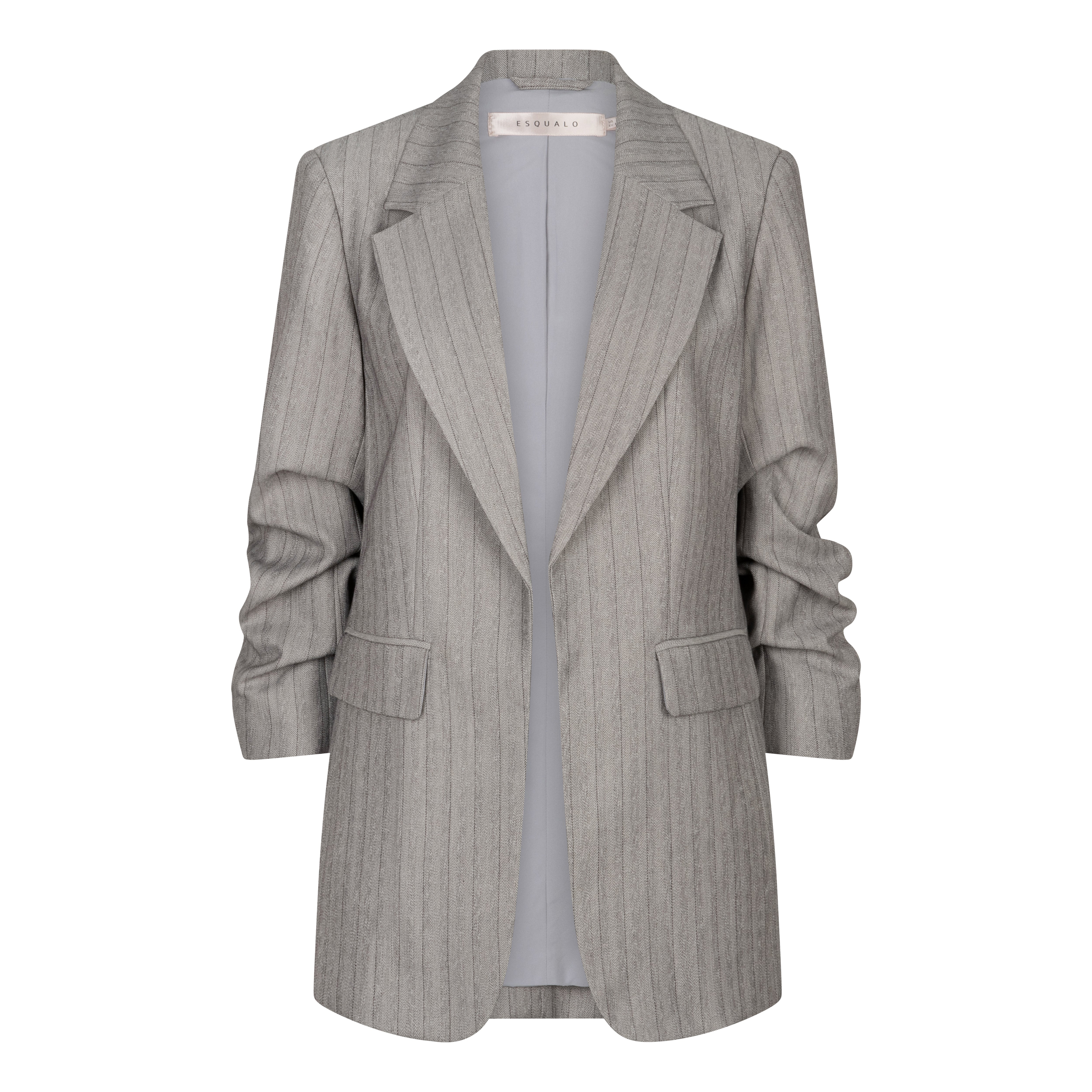 Blazer 3/4 Sleeves Herringbone_Esqualo_F2610509