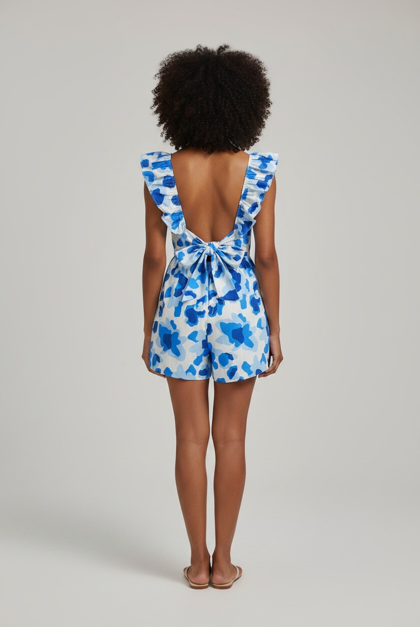 Cotton_Poplin_Floral_Prints_Ruffle_Sleeve_Tied_Back_Romper_Peach_Love_California_IR38980_03_2