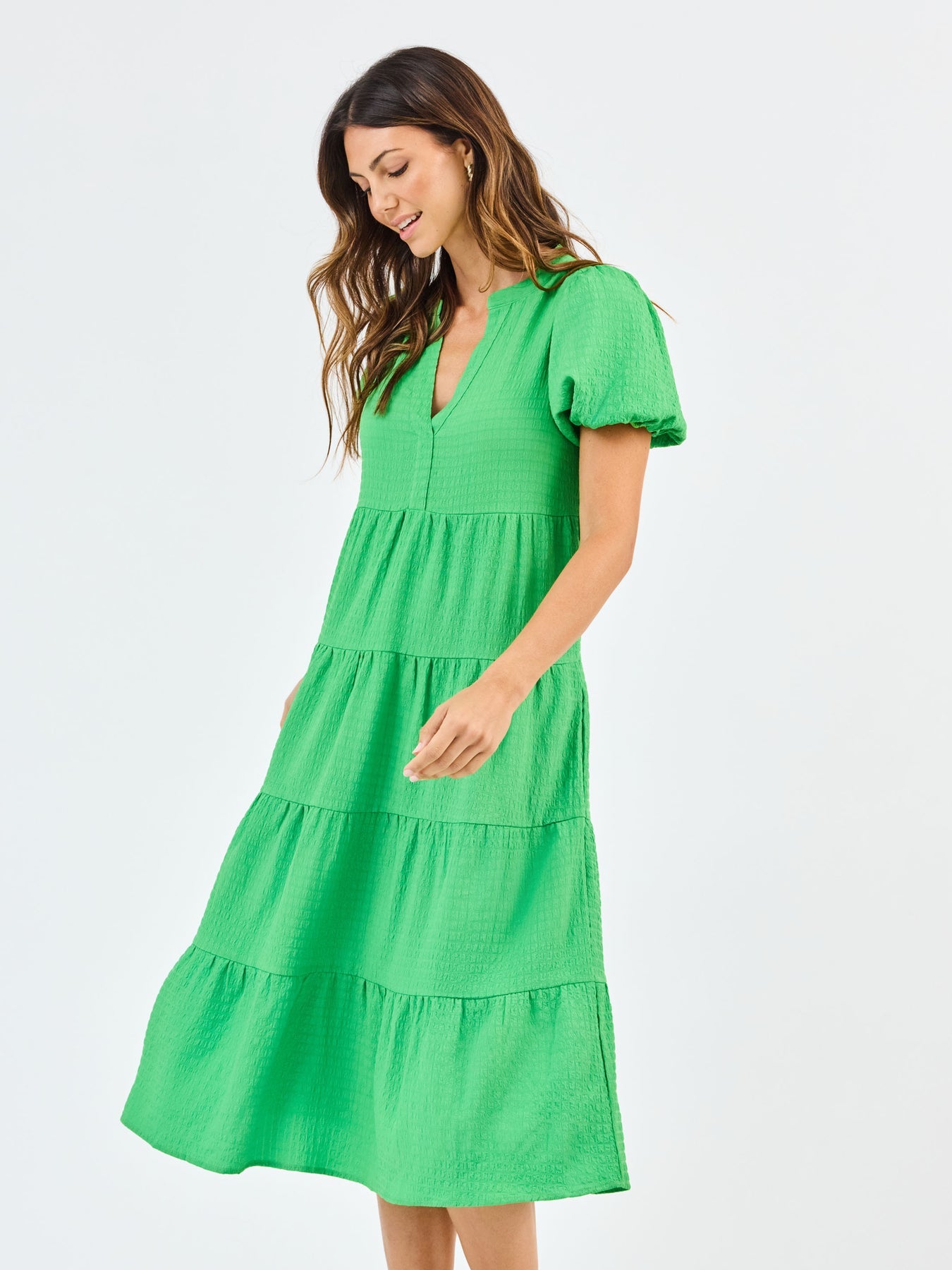 Dress Kinsley Green_Mary Square