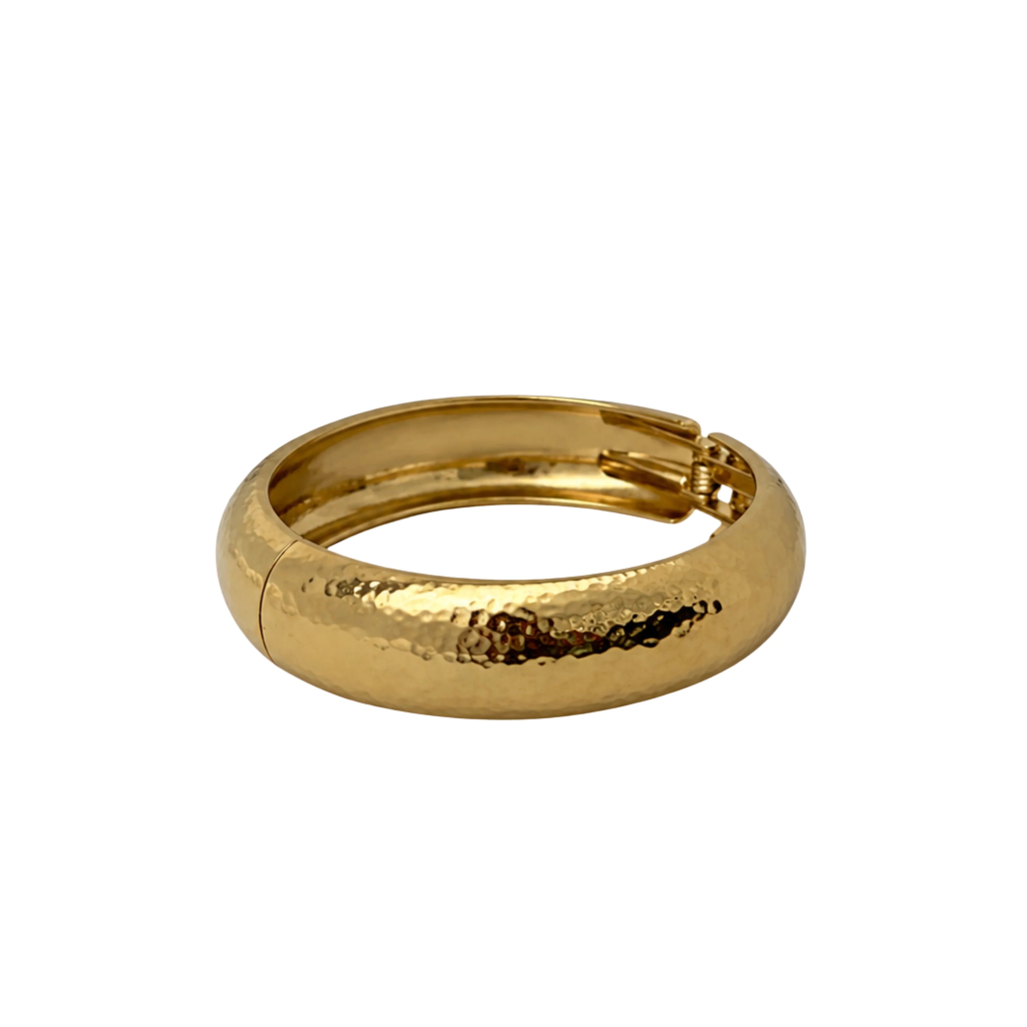 Hammered_Bangle_Gold_1