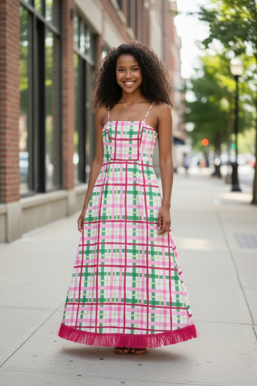 Plaid_Sleeveless_Maxi_Dress_with_Fringe_Hem_Pretty_Follies_CD07130_PNK_S_1