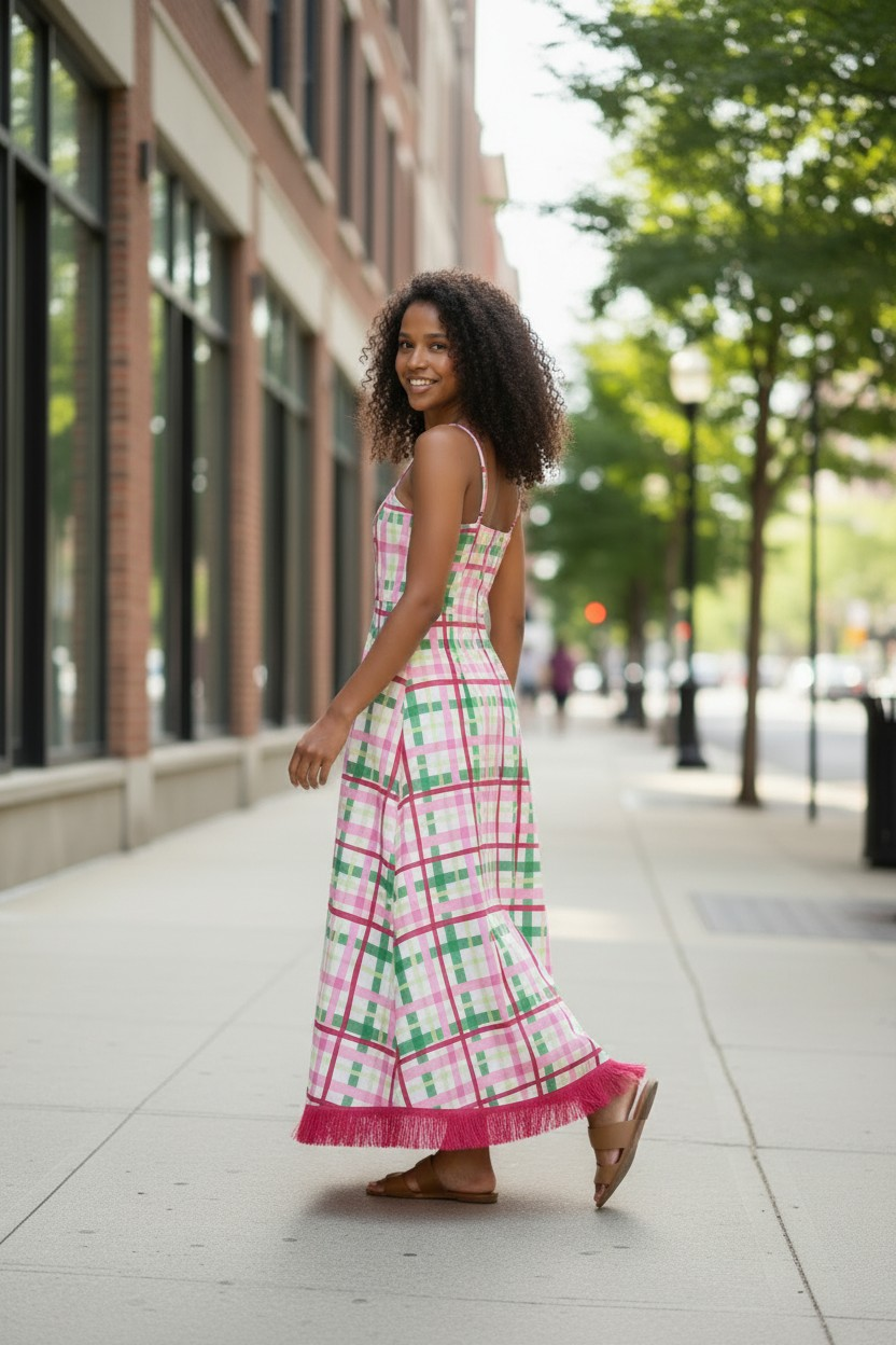 Plaid_Sleeveless_Maxi_Dress_with_Fringe_Hem_Pretty_Follies_CD07130_PNK_S_3