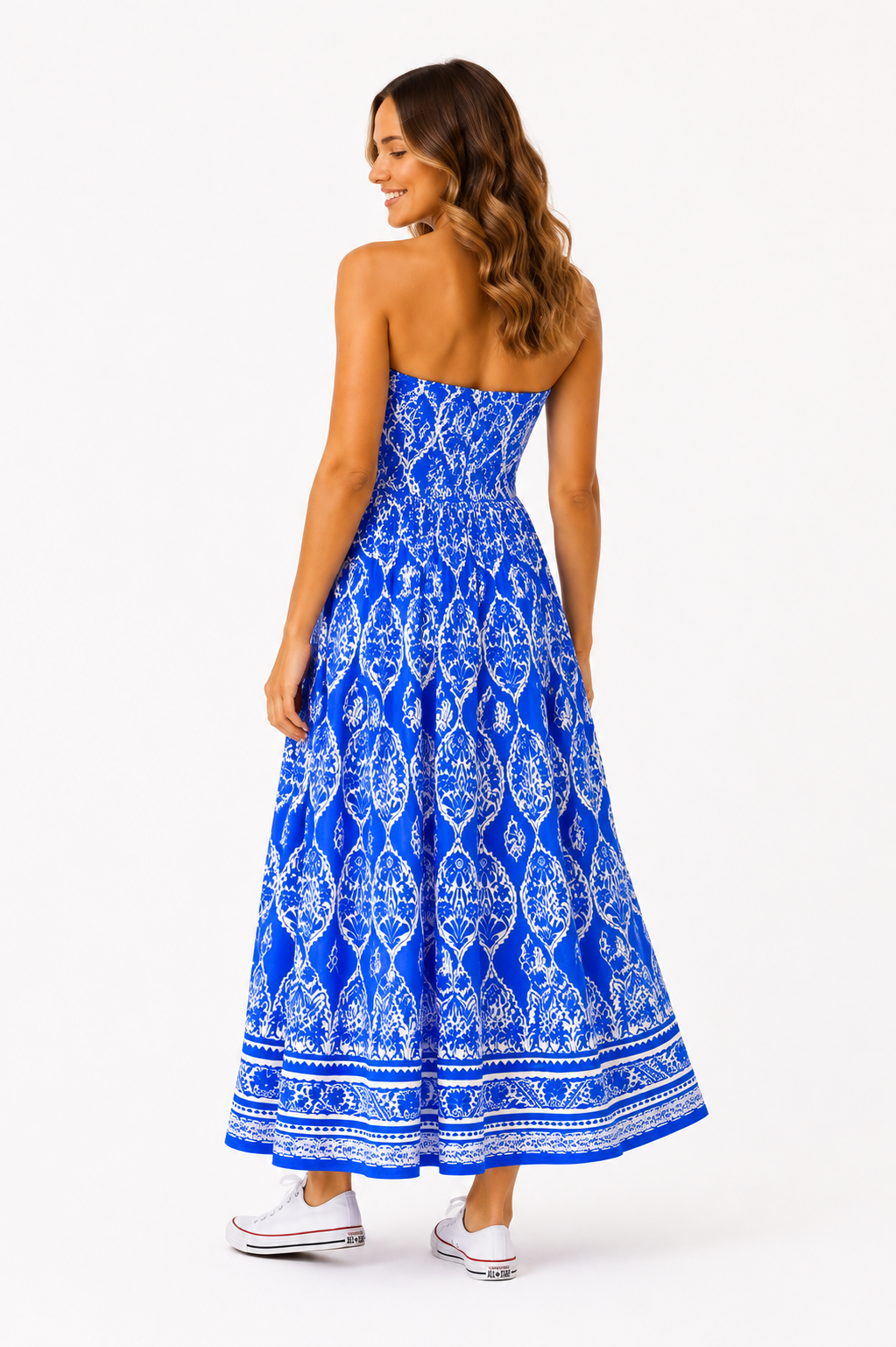 Printed_Strapless_Midi_Dress_Entro_D30625_S_2