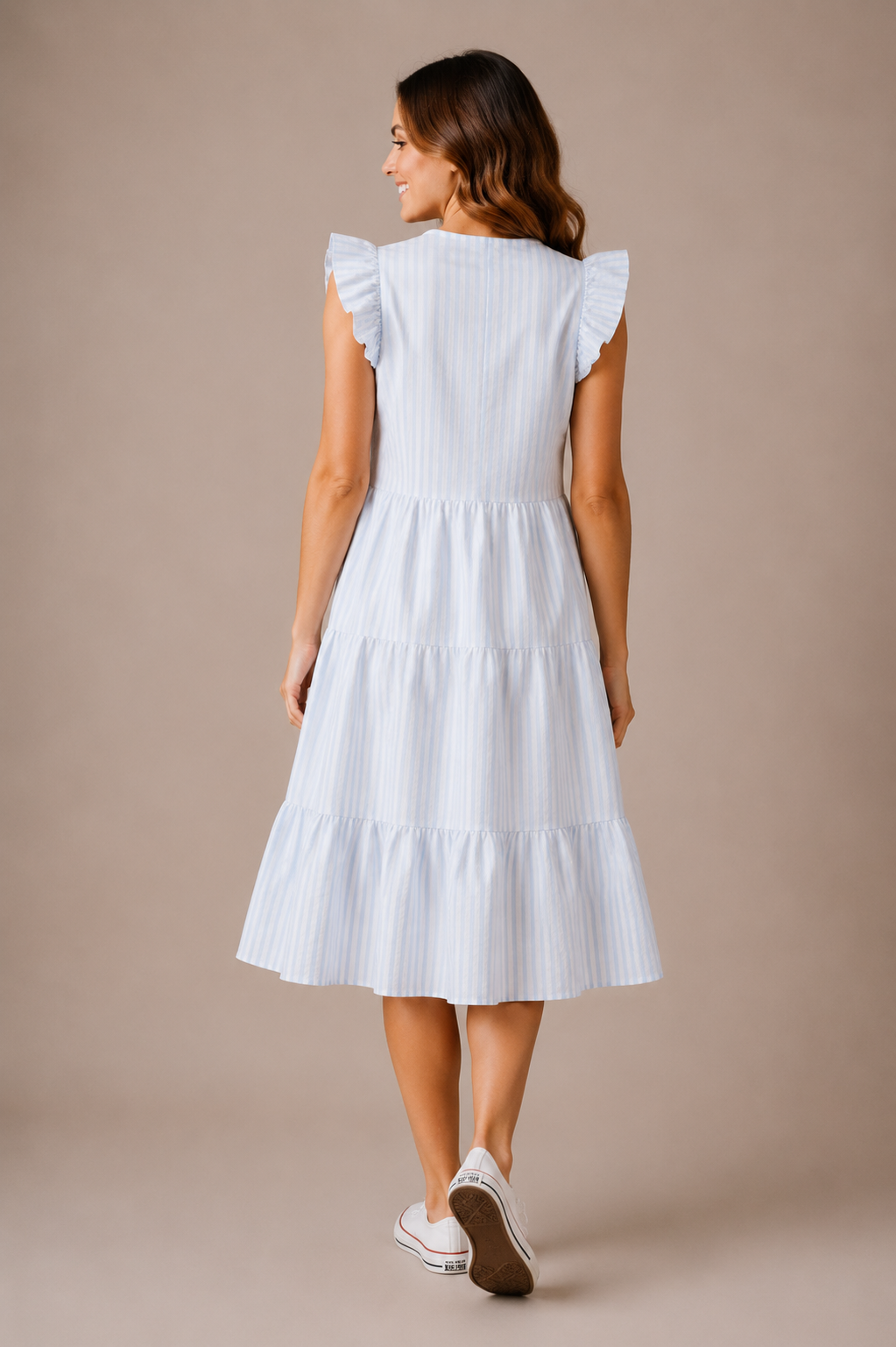 Riley_Pinstripe_Flutter_Sleeve_Dress_Mary_Square_71800_2