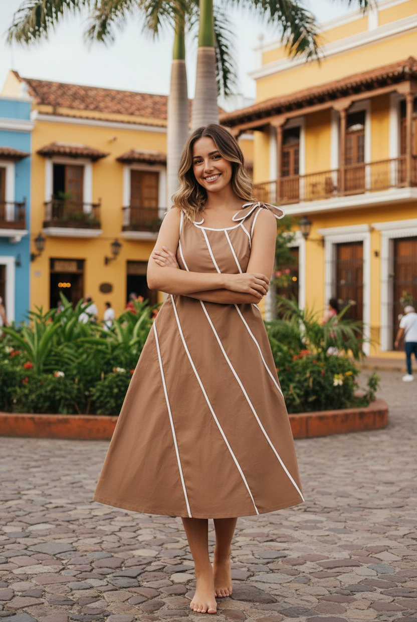 Sleeveless_A_Line_Dress_with_Diagonal_Stripes_Pretty_Follies_CD06073_1