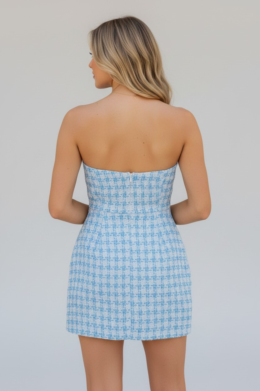 Strapeless_Tweed_Cup_Mini_Dress_Fore_Collection_DI10940FO_BLU_S_2