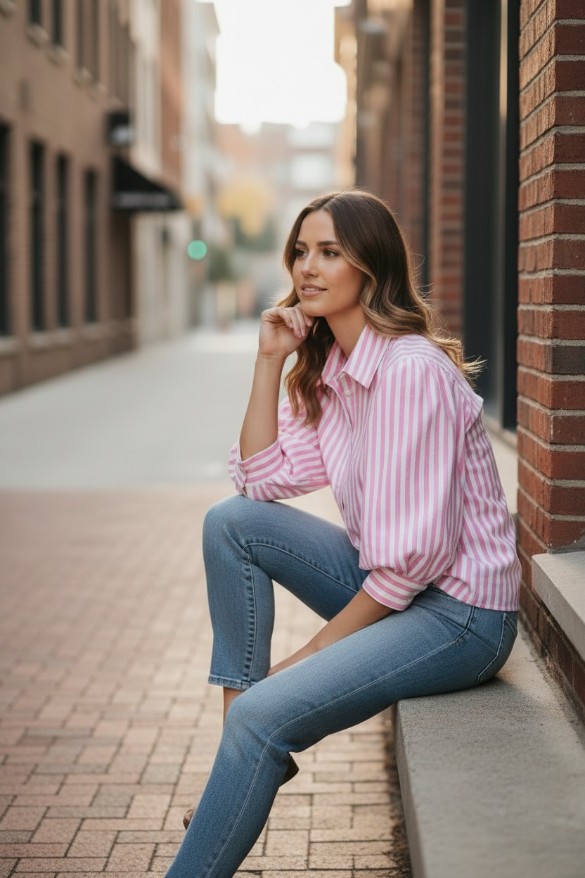 Western_Boho_Drop_Waist_Blouse_Urban_Daizy_UDTP1276_PKS_S_3