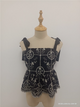 Tie Shoulder Strap Top