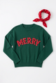 HOLIDAY SWEATER WITH SCARF