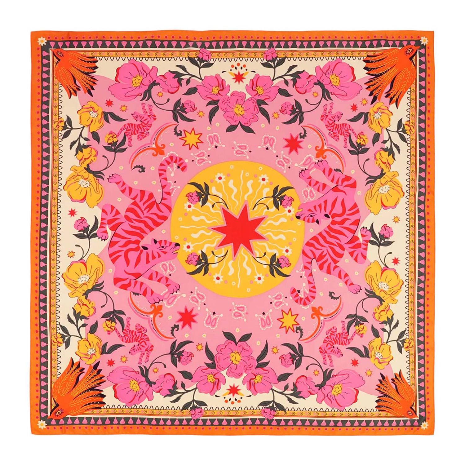 Bandidas Rose Medium Scarf