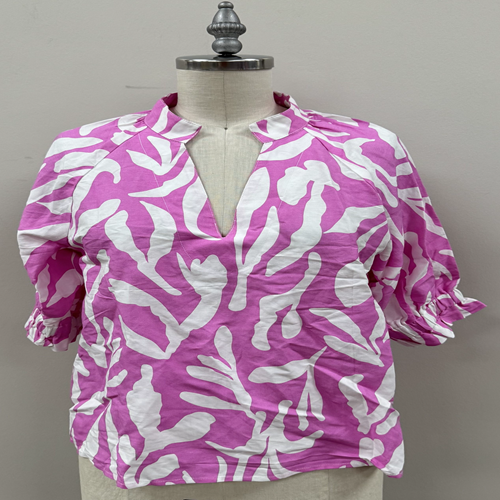 Short Sleeve Textured top
