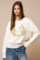 Embroidered Crewneck Sweatshirt