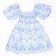 Puff Sleeve Smocked Dress
