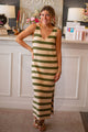 Sleeveless V Neck Dress