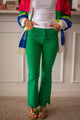 Flare Corduroy Pants