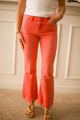 Alice High Rise Crop Flare Jeans