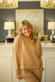 Caramel Cloud Fleece Crewneck