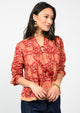 Rose Border Top