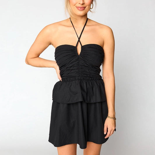 Remi Halter Romper Black / M Remi Halter Romper Black / M