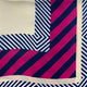 Multi & Solid Print Scarf