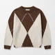 Argyle_Pattern_Knit_Sweater_Esqualo_2709_COF_XS_1