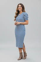 Comfortable_Puff_Short_Sleeve_Midi_Dress_Glam_GD9156_BLUE_S_4