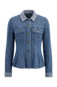 Fit and Flare Trucker Jacket