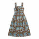 Floral Sleeveless Midi Dress