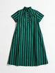 High Neck Midi Dress