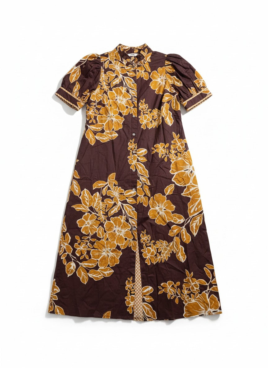 Plum Midi Dress