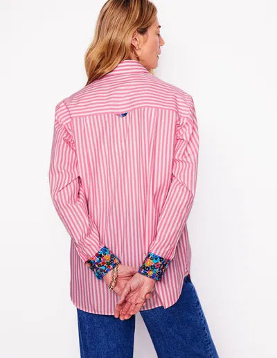 Floral_Contrast_Mixed_Print_Striped_Shirt_Urban_Daizy_UDTP1337_4