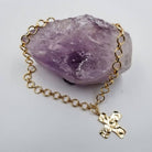 Hammered Cross Front Toggle Necklace_Magnolia_MMJ1461