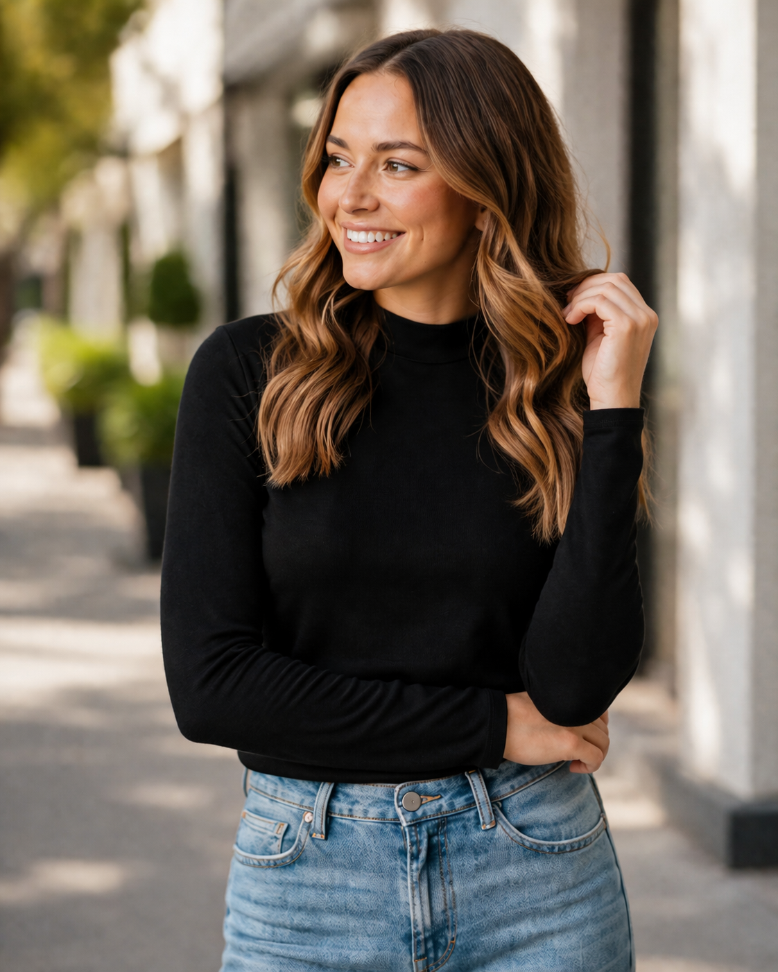 High_Neck_Long_Sleeve_Tee_Esqualo_30716_BLK_XS_3