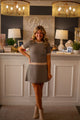 Warren Knit Top and Skirt Set