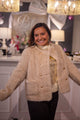 Fur-effect Officer Jacket