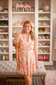Pebble Blush Garden Short Dress