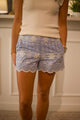 Floral Eyelet Shorts