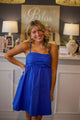 Cycladic Leaf Short Dress