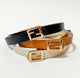 Rectangle Buckle Belt