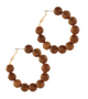 Marble Stone Hoops