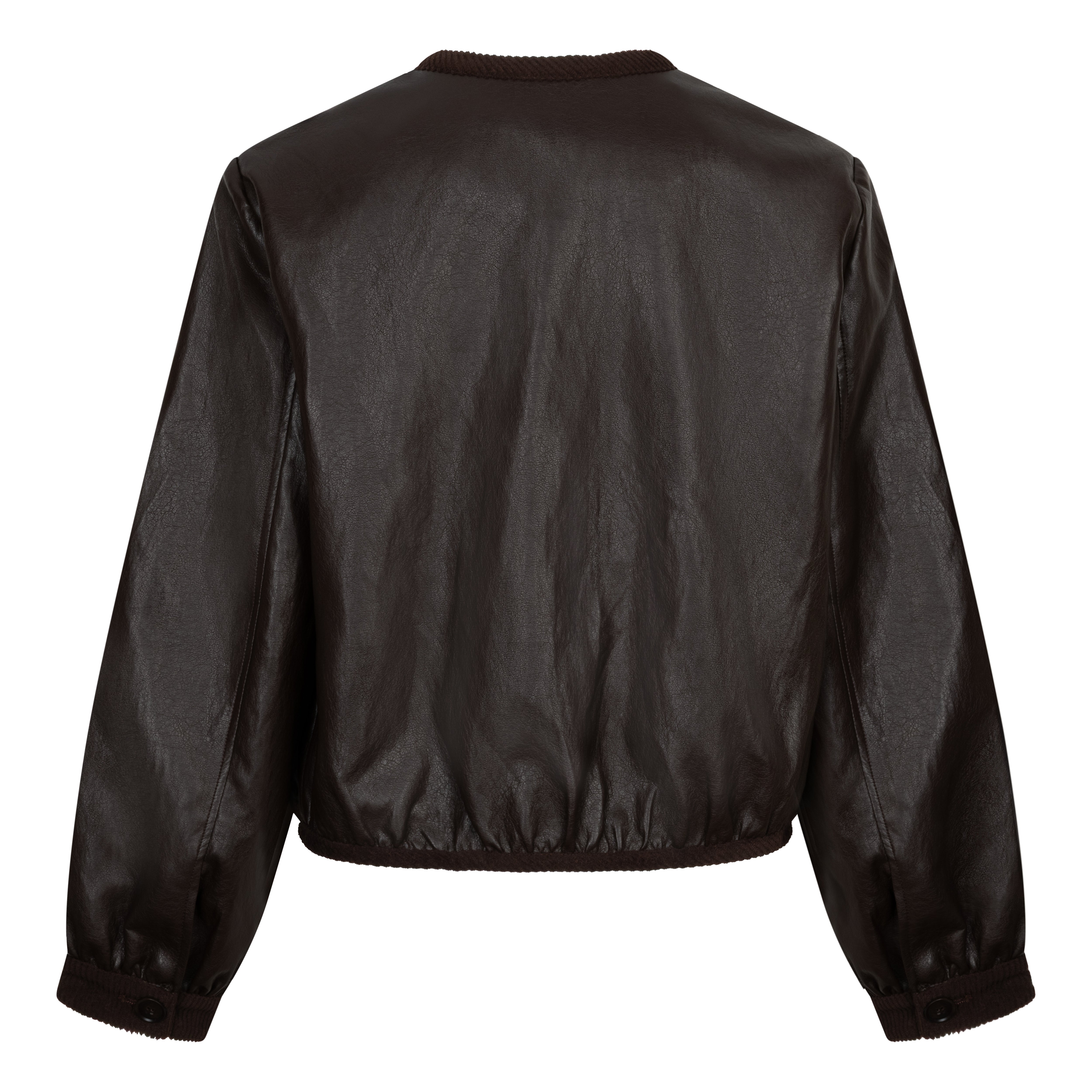 Jacket Short PU Crinkle_Esqualo_F2611512