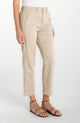 High Rise Utility Crop Straight with Side Waistband Tabs