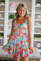 Tropicana Ruffle Mini Dress