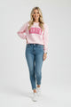Pink MERRY Sweatshirt