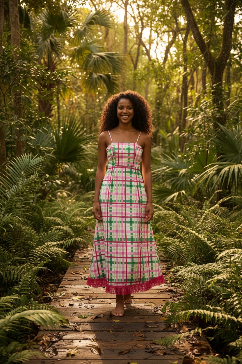 Plaid_Sleeveless_Maxi_Dress_with_Fringe_Hem_Pretty_Follies_CD07130_PNK_S_1