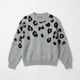 Printed_Knit_Sweater_Esqualo_3704_LGR_XS_1