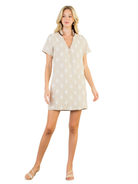 Short Sleeve Detailed Dress_THML_WCT3258