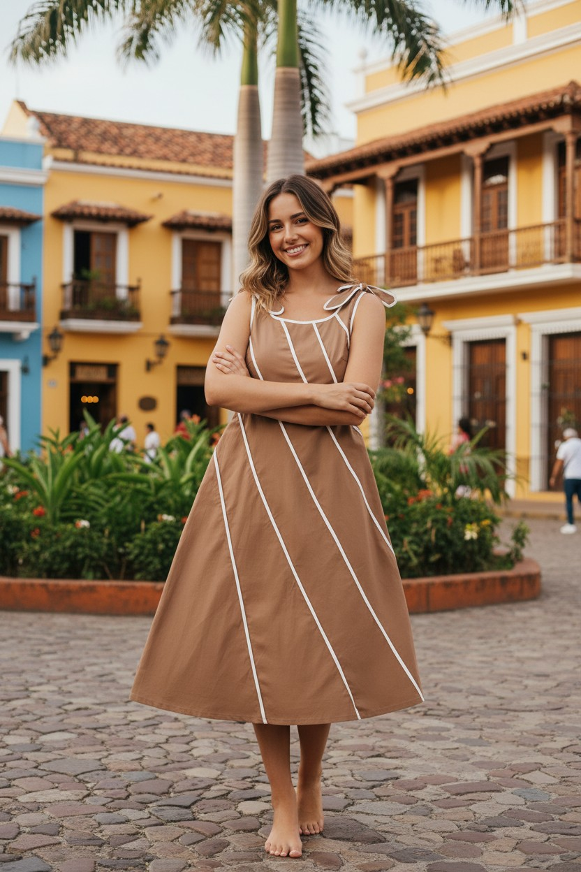 Sleeveless_A_Line_Dress_with_Diagonal_Stripes_Pretty_Follies_CD06073_1