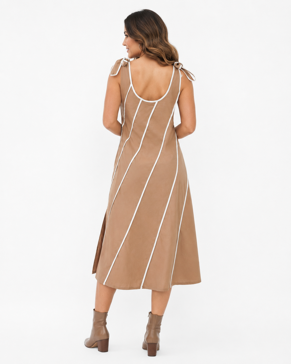 Sleeveless_A_Line_Dress_with_Diagonal_Stripes_Pretty_Follies_CD06073_2