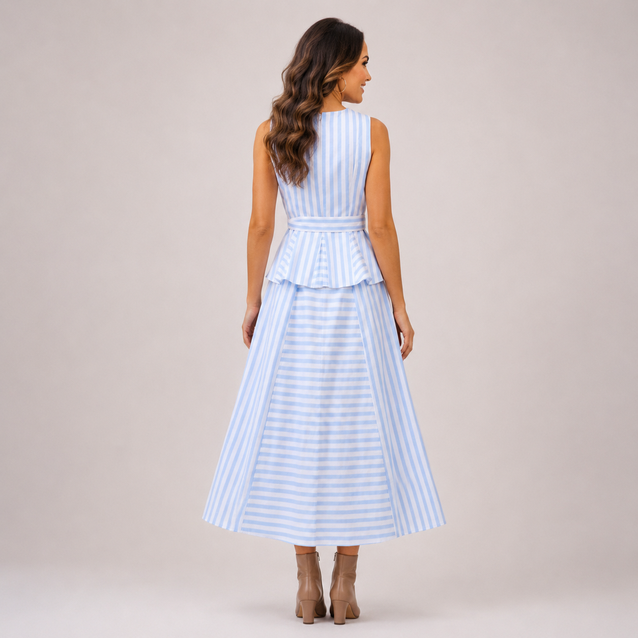 Striped_Sleeveless_Tie_Waist_Peplum_Top_and_A_Line_Midi_Skirt_Set_TCEC_CT9784_BABY_BLUE_S_2